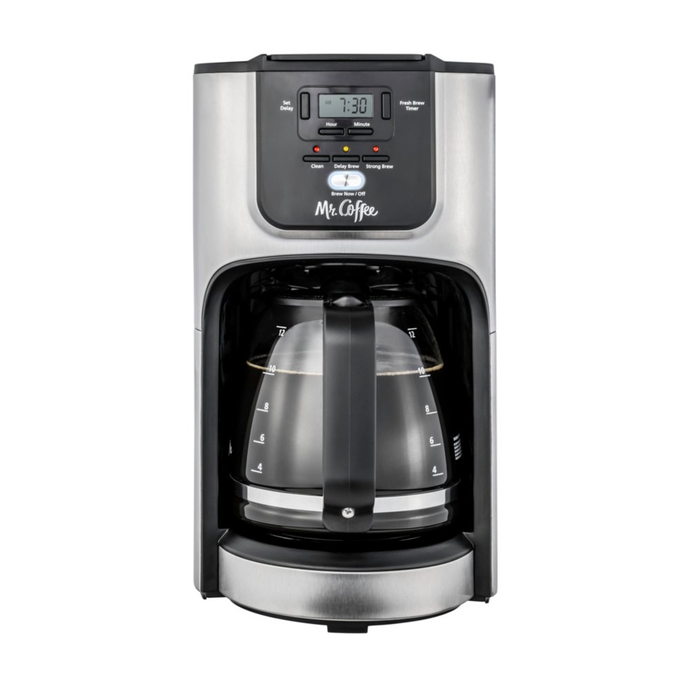 Mr. Coffee 12 Cup Programmable Coffeemaker with Rapid Brew System